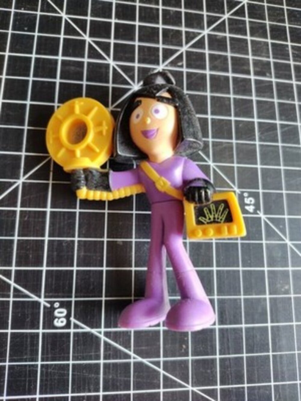 Danny Phantom Sam Manson Burger King Toy Figure 2005 Nickelodeon